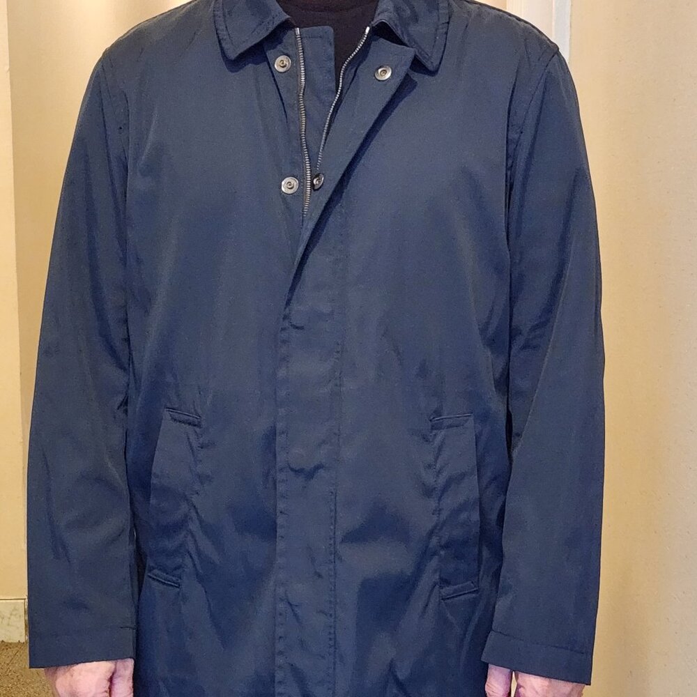 Men's Michael Kors Navy Raincoat